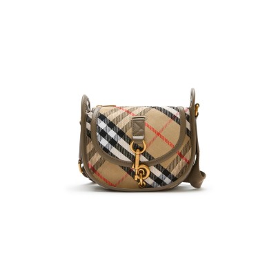 BURBERRY MINI B CLIP MESSENGER BAG 81196571 (19*17.5*9cm)